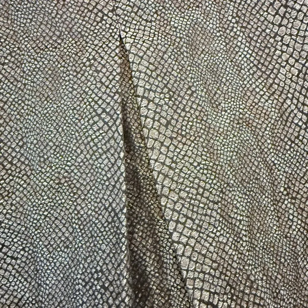 Helios & Luna Snake Print A-Line Skirt‎ with Contrast Trim Size 6
